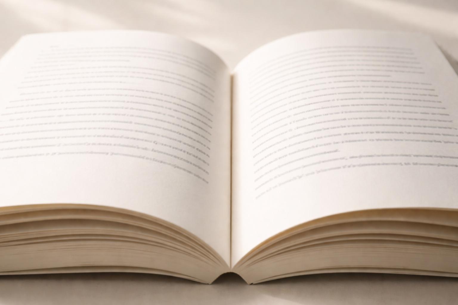 Açık kitap sayfaları